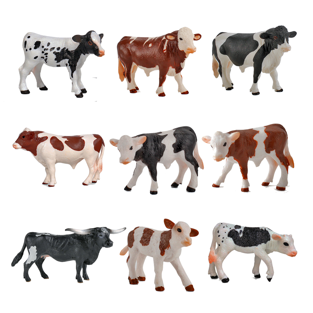 Kids Toys Reviews - Figuras de Animales de Granja: Vaca,