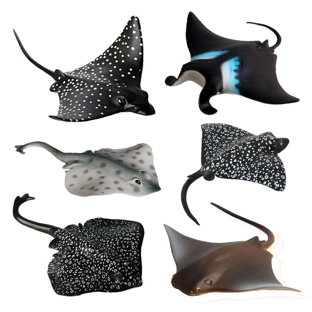 Kids Toys Reviews - Stingray-figuras de acción de Manta Ray