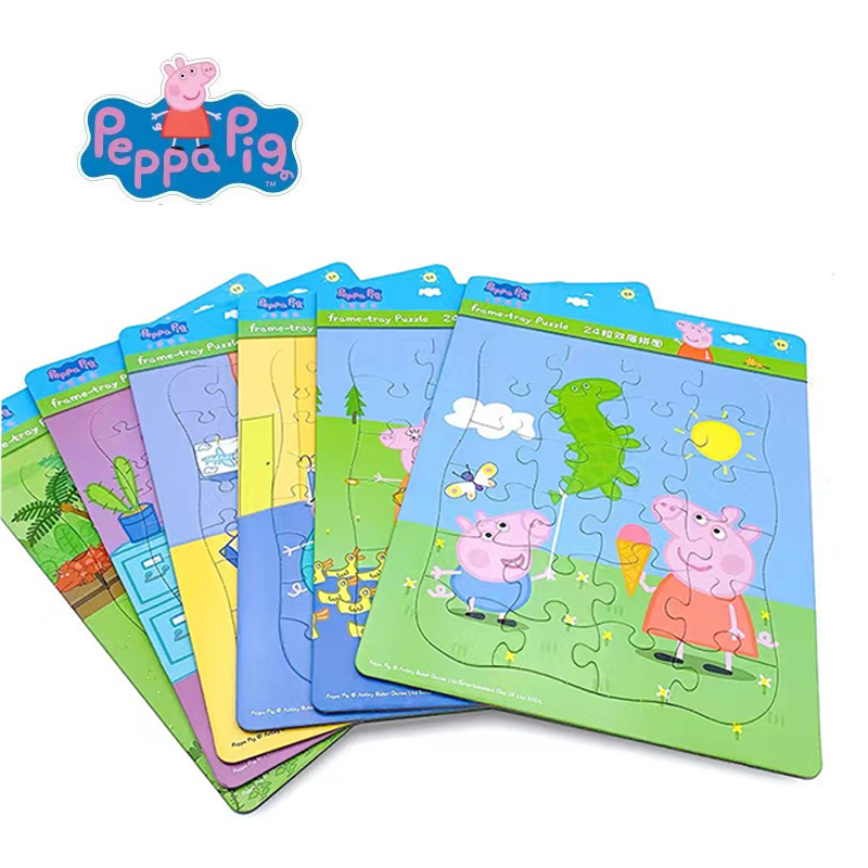 Kids Toys Xmas - Figuras de Peppa pig MINI rompecabezas