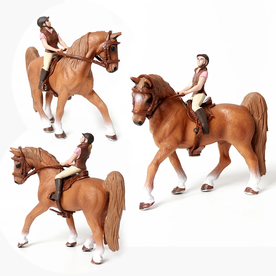 Kids Toys Reviews - Juego de caballos de juguete con