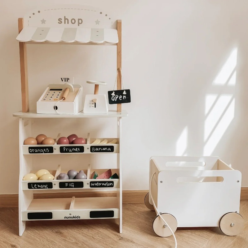 Toy Cash Register - Tienda de comestibles, juego de simulación