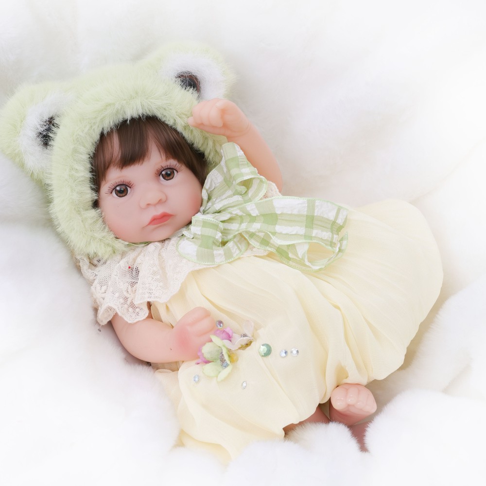 Kids Toys Xmas - Muñeco de Vinilo Realista Cloveray de