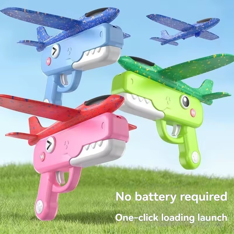 Catapult Launcher Toy - Lanzador de Aviones de Espuma de