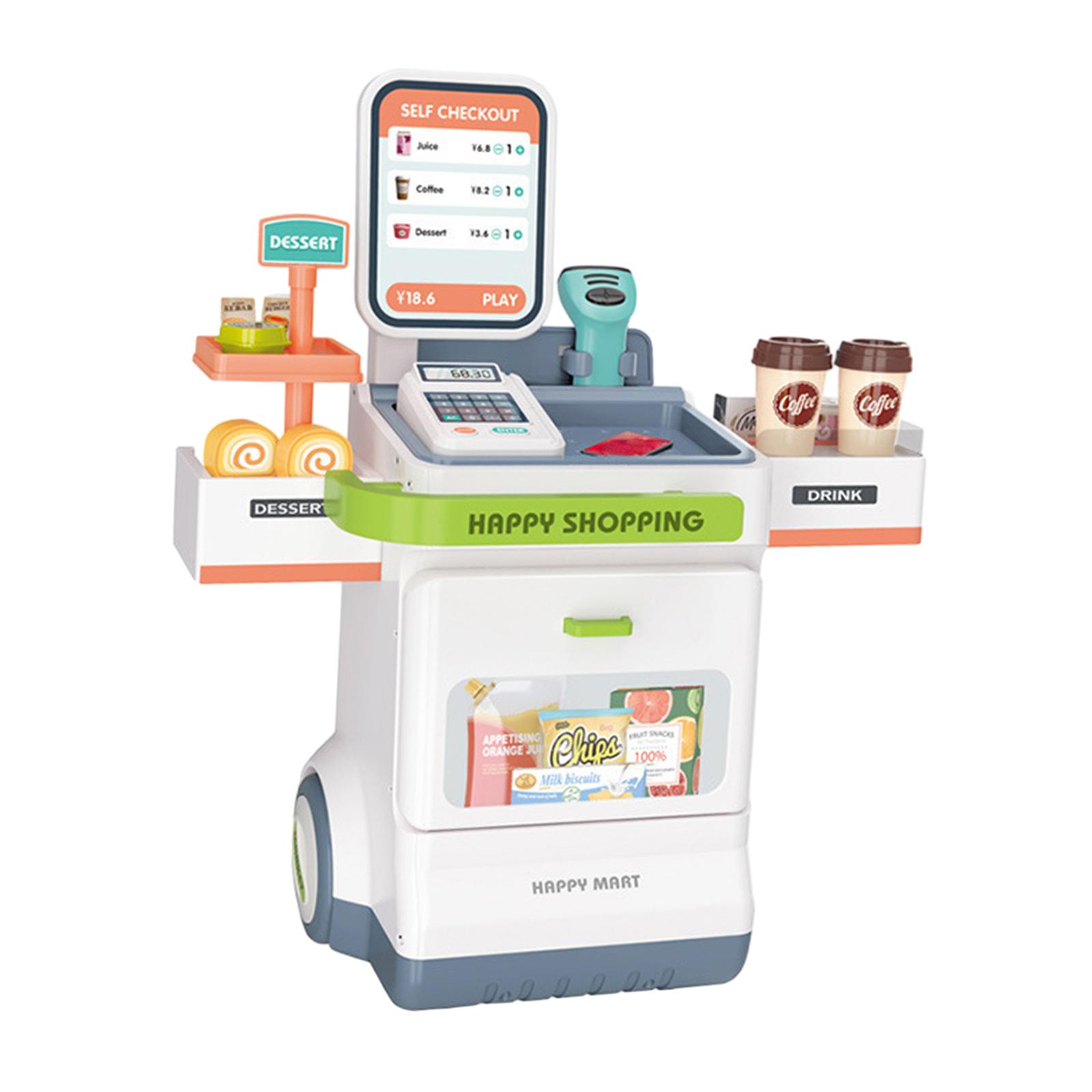 Toy Cash Register - Juguete de caja registradora de supermercado