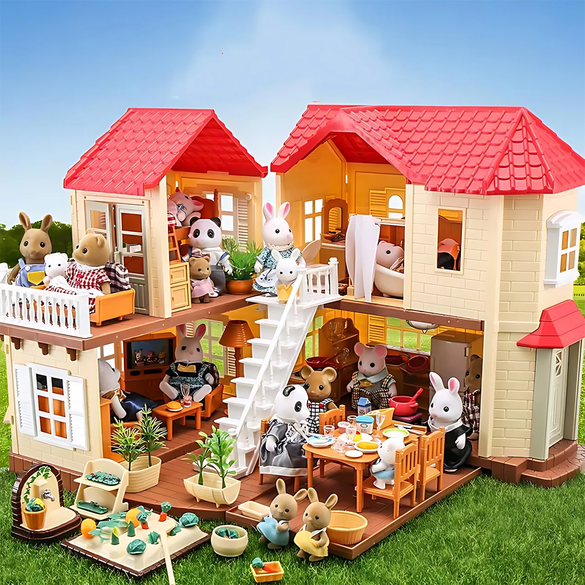 Kids Toys Kitchen Set - Muebles en Miniatura 1:12, Juego de
