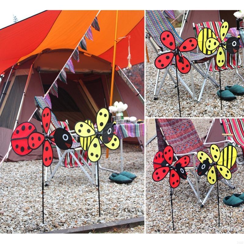 76HF Molino viento abeja Whirl - Kids Yard Toys reseña y precio
