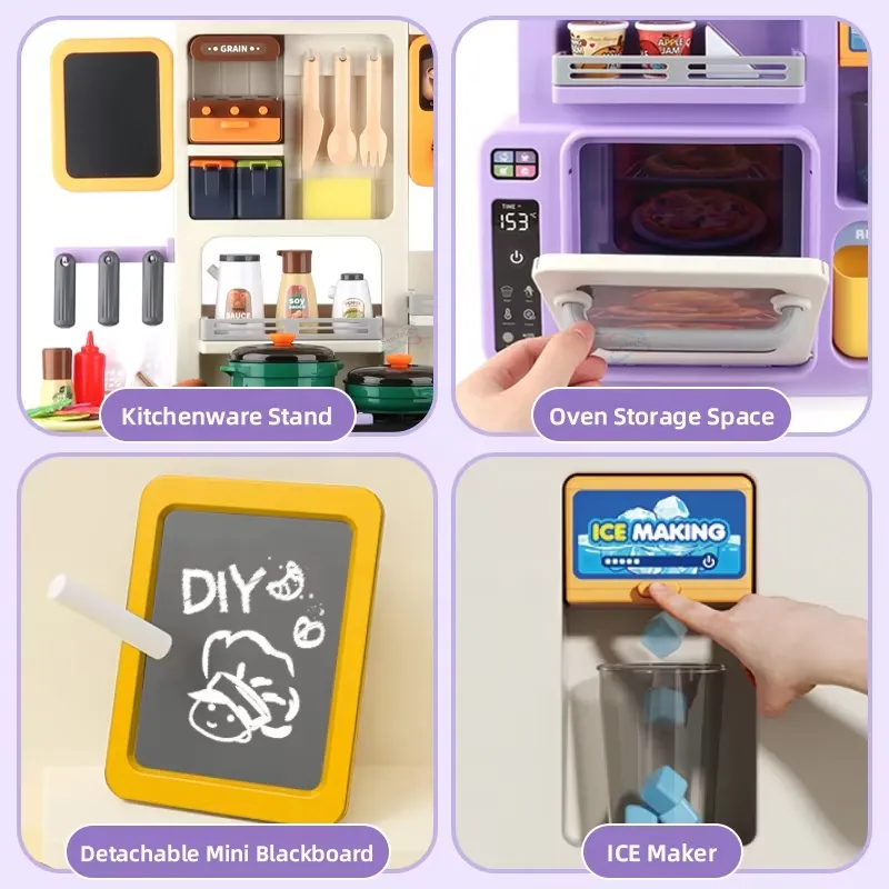 Juego de Cocina de Juguete Gra - Kids Toys Kitchen Set reseña y precio