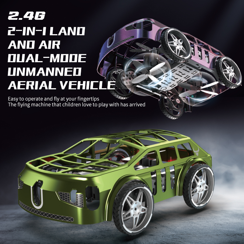 Dron RC 2 en 1, coche volador  - Kids Toys Under 50 reseña y precio