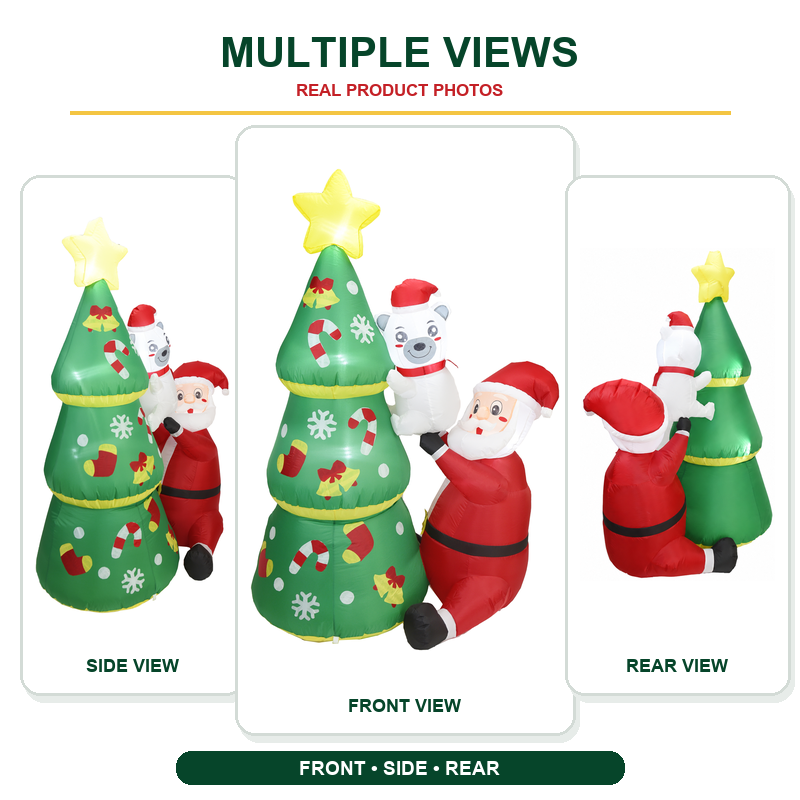 Papá Noel inflable de 1,8 metr - Kids Yard Toys reseña y precio