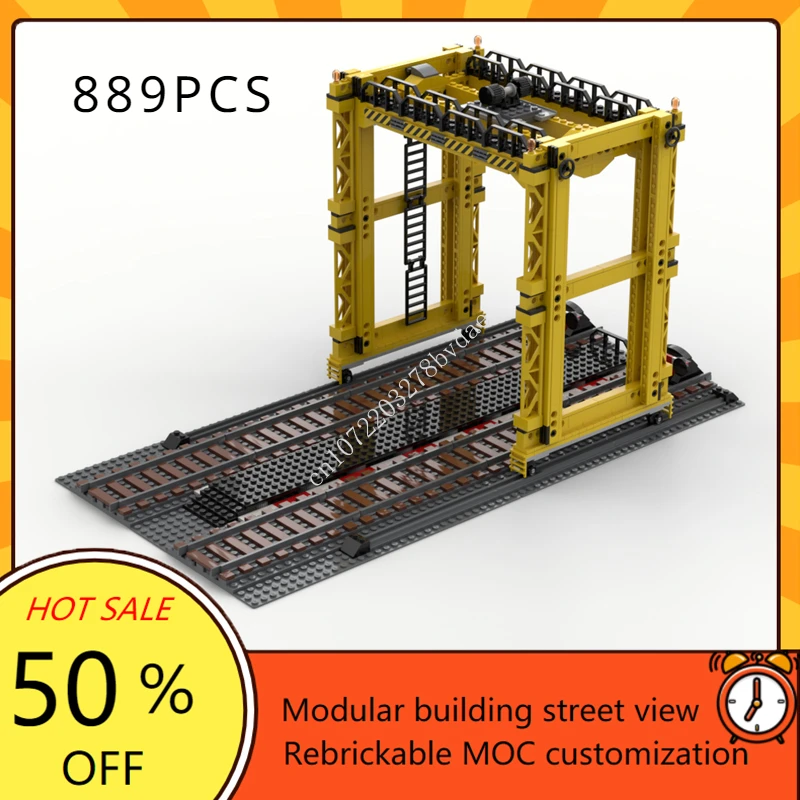Modelo de grúa de sobrecarga f - Kids Toys Xmas reseña y precio