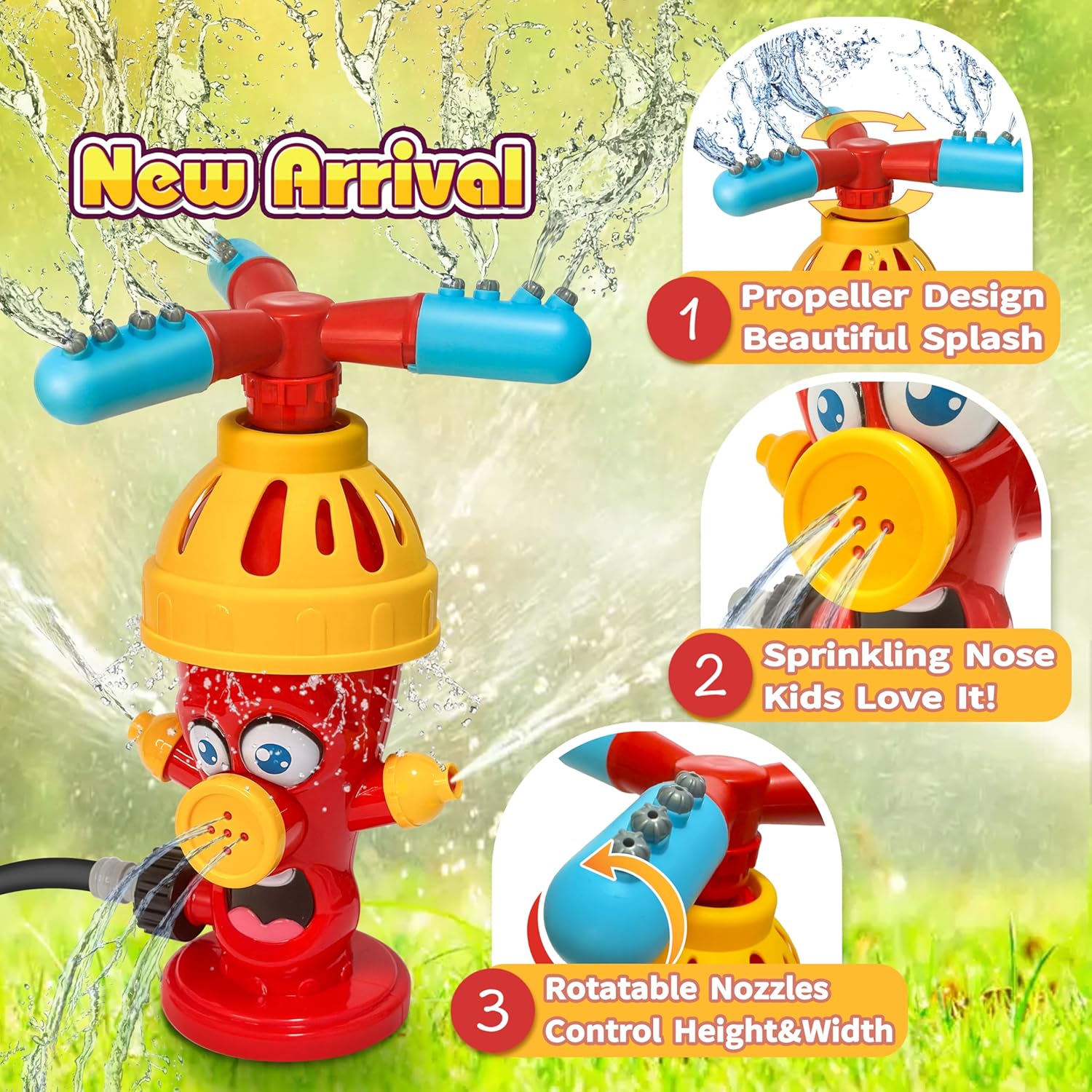 Juguete de Agua con Rociador,  - Kids Yard Toys reseña y precio