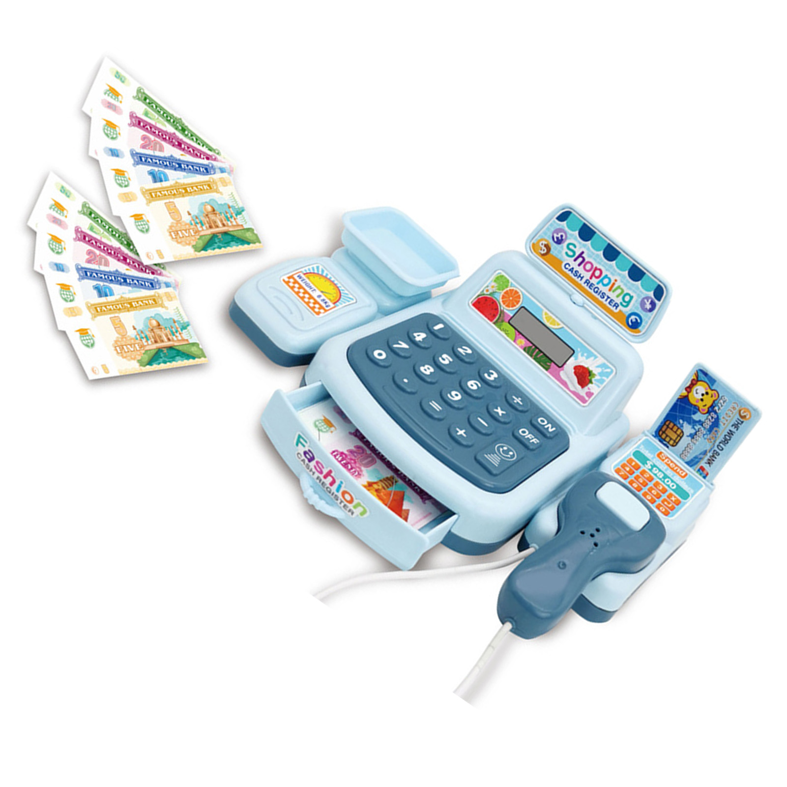 Juego de simulación de caja re - Toy Cash Register reseña y precio