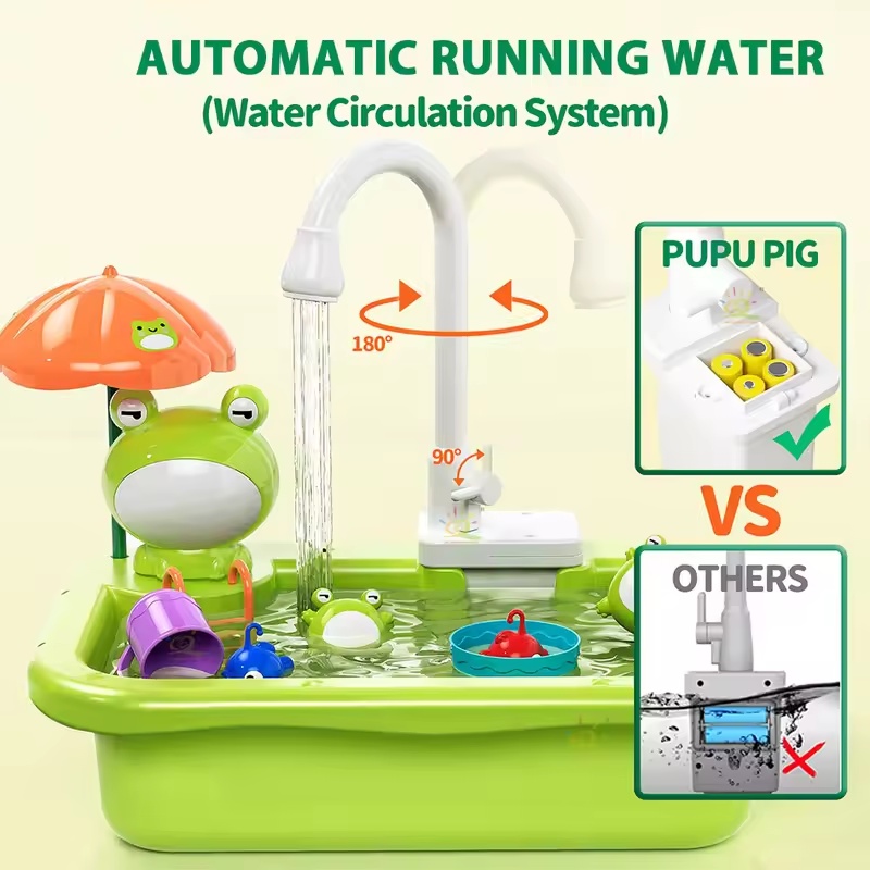 Nuevo fregadero de cocina para - Kids Toys Kitchen Set reseña y precio