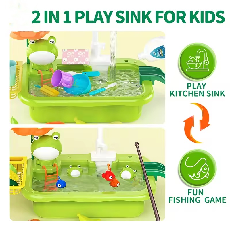 Nuevo fregadero de cocina para - Kids Toys Kitchen Set reseña y precio