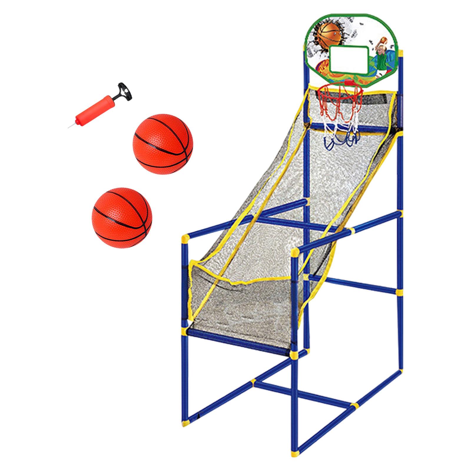 Aro de baloncesto portátil par - Kids Yard Toys reseña y precio