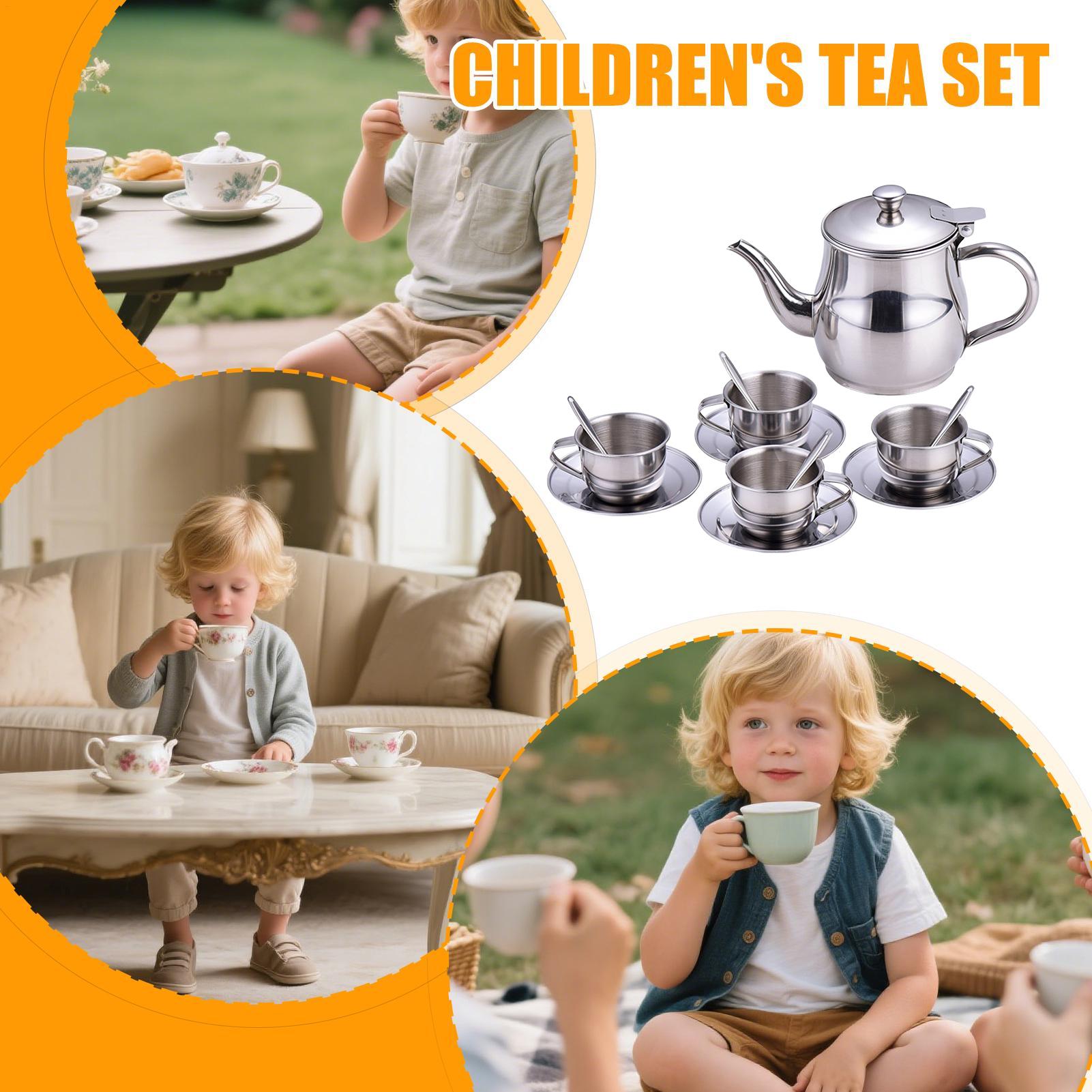 Juegos de Té para Niñas, Juego - Kids Toys Kitchen Set reseña y precio
