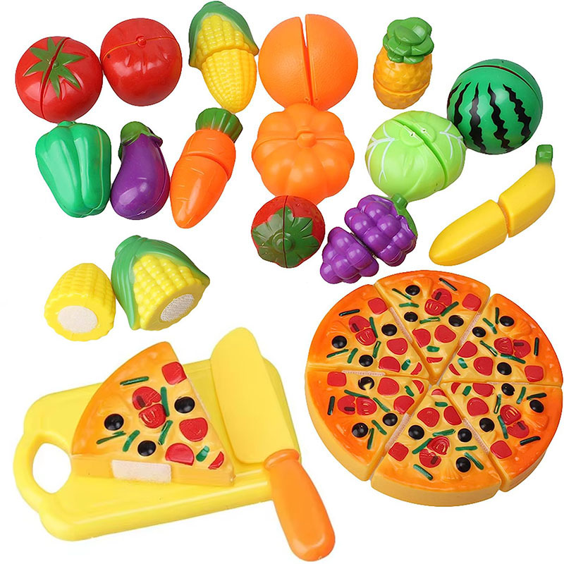 Juguetes para cortar frutas y  - Kids Toys Kitchen Set reseña y precio
