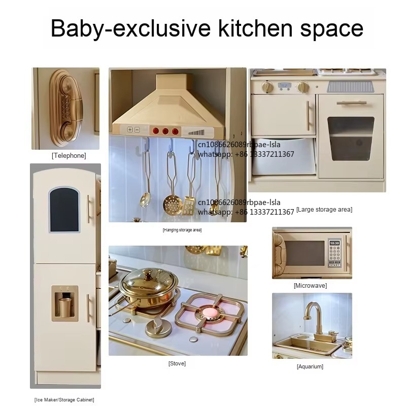 Juego de Cocina de Madera Educ - Kids Toys Kitchen Set reseña y precio