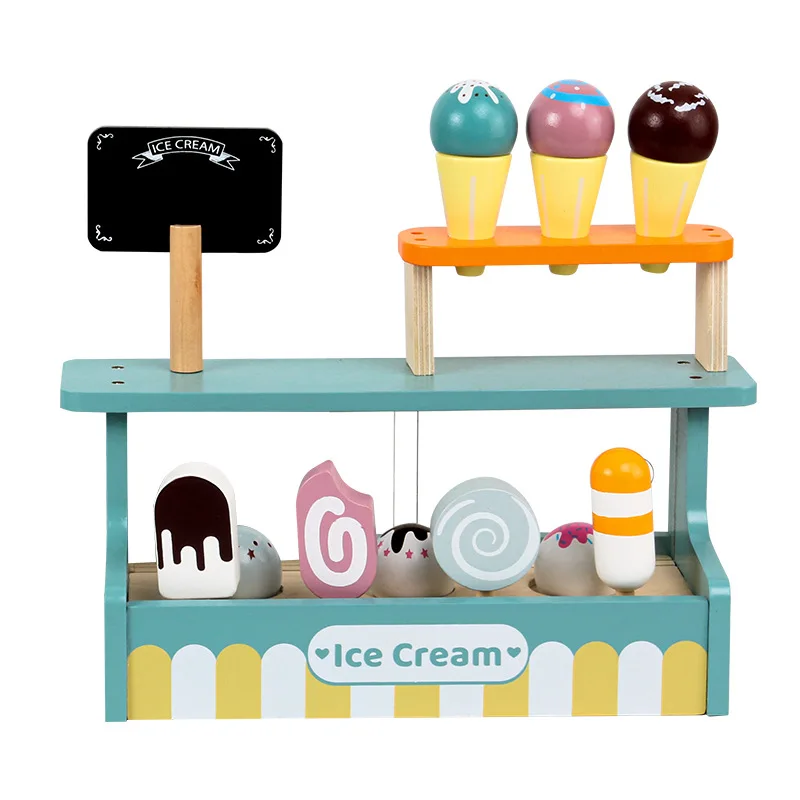 Casa de juegos de madera, jugu - Kids Toys Kitchen Set reseña y precio