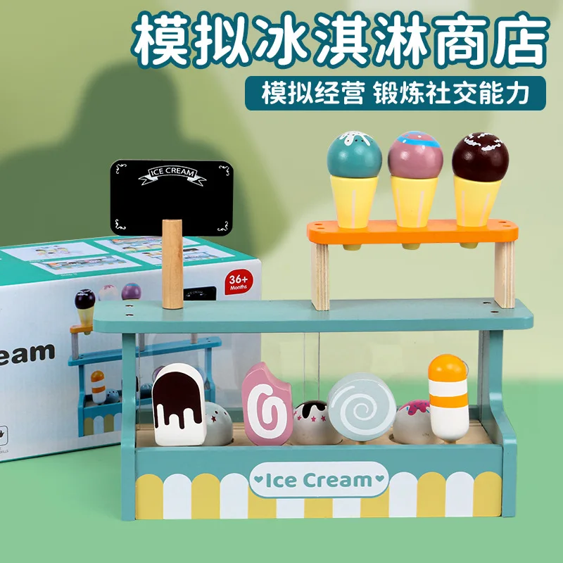 Casa de juegos de madera, jugu - Kids Toys Kitchen Set reseña y precio