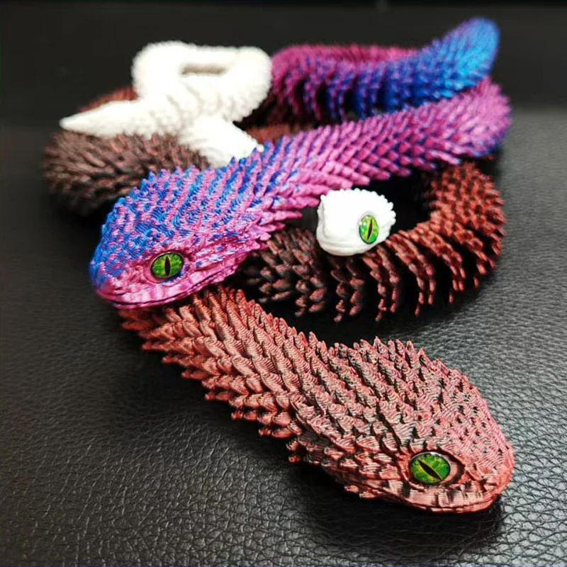 Serpiente impresa en 3D, jugue - Kids Toys Xmas reseña y precio