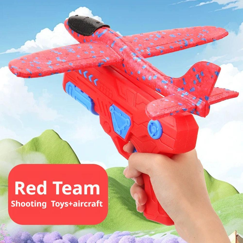 Avión de espuma luminoso, lanz - Catapult Launcher Toy reseña y precio