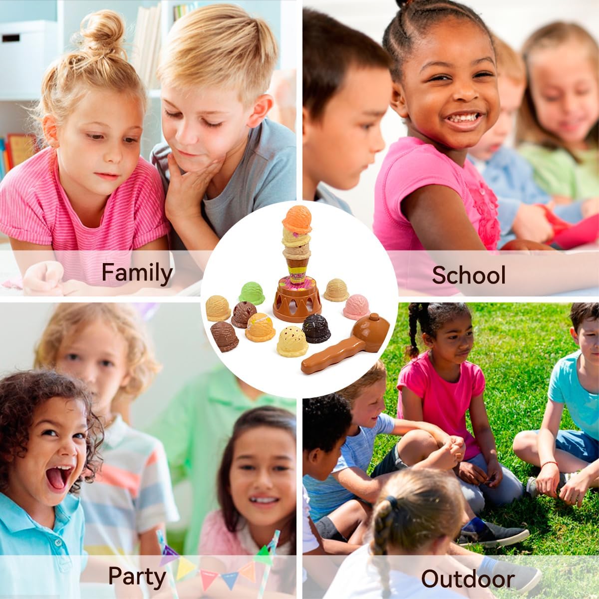 Juegos de apilamiento de helad - Kids Toys Kitchen Set reseña y precio