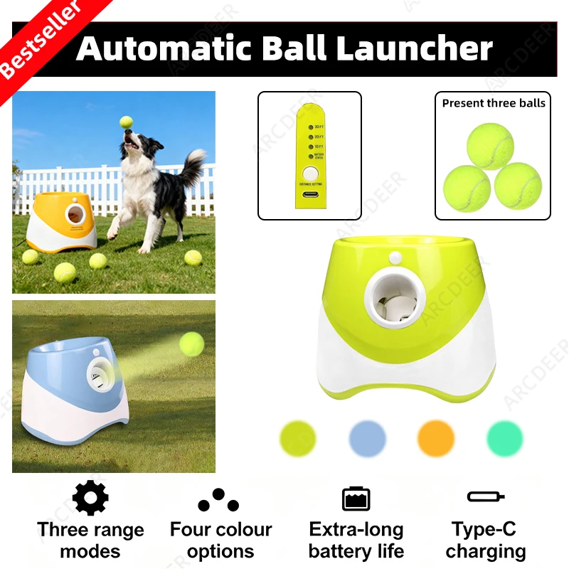 Lanzador de pelotas automático - Catapult Launcher Toy reseña y precio